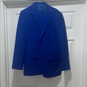 Diamond Supply Co. Royal Blue 2 Piece Suit